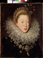 Aachen, Hans von - Porträt der Erzherzogin Anna von Österreich-Tirol (1585-1618)