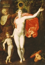 Backer, Jacob, de - Venus und Cupido (Allegorie der Wahrheit)