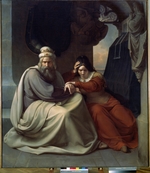 Lessing, Carl Friedrich - Das trauernde Königspaar