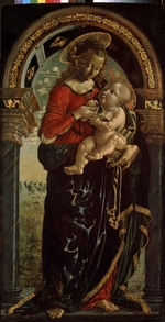 Italienischer Meister - Madonna mit dem Kinde