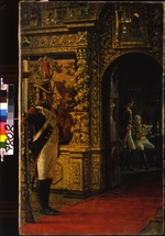 Wereschtschagin, Wassili Wassiljewitsch - Marschall Davoût im Tschudow Kloster des Moskauer Kremls