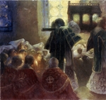 La Touche, Gaston, de - Überführung der heiligen Reliquien