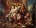 Van Loo, Carle (Charles Andre) - Allegorie der Komödie
