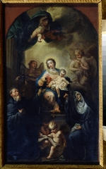 Trevisani, Francesco - Madonna und Kind mit Heiligen