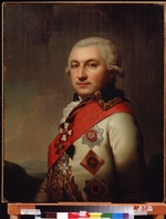 Unbekannter Künstler - Porträt des Admirals José (Ossip) de Ribas (1749-1800)