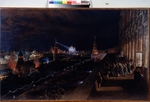 Makowski, Nikolai Jegorowitsch - Festbeleuchtung des Moskauer Kreml