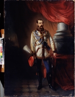 Makowski, Konstantin Jegorowitsch - Porträt von Kaiser Alexander II. (1818-1881)