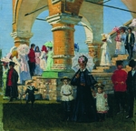 Wereschtschagin, Wassili Wassiljewitsch - Das Dreieinigkeitsfest in Kolomenskoje