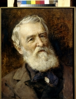 Makowski, Konstantin Jegorowitsch - Porträt des Schriftstellers Dmitri Grigorowitsch (1822-1899)
