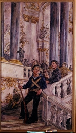 Osmjorkin, Alexander Alexandrowitsch - Die Rote Garde im Winterpalast