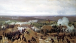 Dmitrijew-Orenburgski, Nikolai Dmitrijewitsch - Die dritte Attacke der Russen auf der linken Flanke beim Dorf Griwiza in der Schlacht von Plewen am 11. September 1877