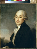 Lewizki, Dmitri Grigoriewitsch - Porträt des Malers Iwan Hauff (?-1810)