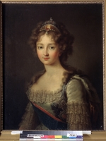 Kügelgen, Gerhard, von - Porträt der Zarin Elisabeth Alexejewna, Prinzessin Luise-Marie von Baden (1779-1826)