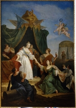 Fontebasso, Francesco - Die Thronbesteigung von Katharina II.