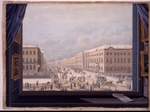 Westerling, Erik - Blick auf Newski-Prospekt in Sankt Petersburg