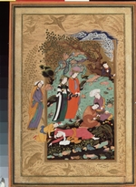 Riza-i Abbasi - Fest auf dem Lande (Buchminiatur)