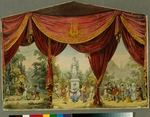 Roller, Andreas Leonhard - Entwurf des Vorhangs für das Kaiserliche Theater in Sankt Petersburg