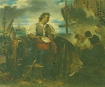 Devéria, Achille - Zar Peter I. in Holland