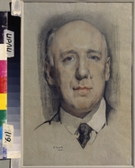 Somow, Konstantin Andrejewitsch - Porträt des Schriftstellers Fjodor Sologub (1863-1927)