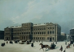 Arnout, Louis Jules - Der Palast Herzogs von Leuchtenberg (Der Marienpalast) in Sankt Petersburg