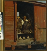 Iwanow, Sergei Wassiljewitsch - Im Wagen der vierten Klasse