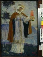 Nesterow, Michail Wassiljewitsch - Heilige Olga, Großfürstin von Kiev