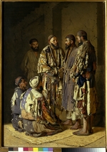 Wereschtschagin, Wassili Wassiljewitsch - Die Politiker in einem Opiumladen. Taschkent