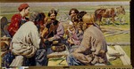 Maljutin, Sergei Wassiljewitsch - Die Mahlzeit eines Artels