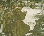 Jakupow, Haris Abdrachmanowitsch - Ein Maler. Die Frontskizzen