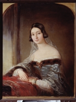 Robertson, Christina - Porträt von Maria Sergejewna Buturlina (1815—1902)
