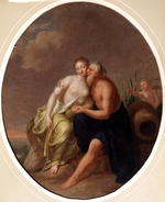 Tischbein, Johann Heinrich Wilhelm - Flussgott und Nymphe