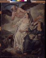 Staessens, Sebastiaen - Allegorie der Zeit, die Wahrheit enthüllend