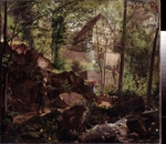 Vogel von Vogelstein, Carl Christian - Spaziergang des Prinzen Max