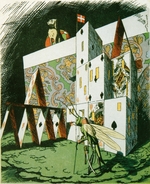 Narbut, Georgi Iwanowitsch - Illustration zum Märchen Die Springer von H.Ch. Andersen
