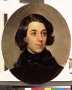 Brüllow (Briullow), Karl Pawlowitsch - Porträt des Architekten Ippolit Monighetti (1819-1878)