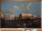 Canaletto, (Kreis) - Canal Grande, Piazetta und Dogenpalast in Venedig