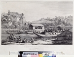 Boissieu, Jean-Jacques, de - Eine Bootsfahrt auf der Seine