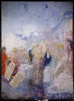 Repin, Juri Iljitsch - Moses mit den Gesetzestafeln