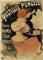 Chéret, Jules - Werbeplakat für Pastilles Poncelet
