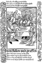 Dürer, Albrecht - Illustration für das Buch Das Narrenschiff von Sebastian Brant