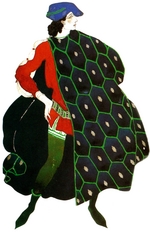 Bakst, Léon - Kostümentwurf zum Theaterstück Das Martyrium des heiligen Sebastian nach Gabriele D'Annuzio