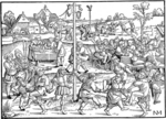 Meldemann, Niklas (Nikolaus) - Der Nasentanz zu Gimpelsbrunn