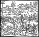 Beham, Hans Sebald - Das große Kirchweihfest (Fragment)