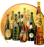 Russischer Meister - Plakat für Böhmen Brauerei