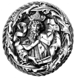 Unbekannter Künstler - Dietrich Kagelwit (um 1300-1367), Erzbischof von Magdeburg (Illustration aus der Geschichte des Preußischen Staates)