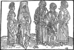 Reuwich (Reeuwijk), Erhard - Sarazenen (Aus dem Buch Peregrinatio in Terram Sanctam)