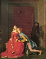 Ingres, Jean Auguste Dominique - Paolo und Francesca da Rimini