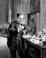 Unbekannter Künstler - Französischer Naturforscher und Mediziner Louis Pasteur (1822–1895)