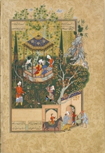 Iranischer Meister - Illustration aus Haft Aurang (Sieben Throne) von Dschami