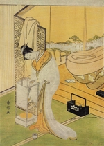 Harunobu, Suzuki - Kurtisane